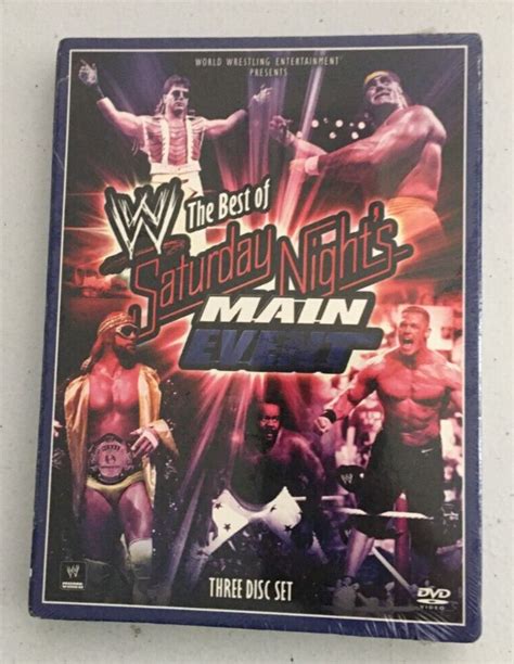 Wwe The Best Of Saturday Nights Main Event Dvd 2009 3 Disc Set New