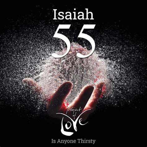 Isaiah 55 Is Anyone Thirsty Single Von Project Of Love Bei Apple Music