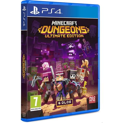 Ps Minecraft Dungeons Ultimate Edition Mais Jogos