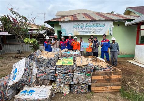 Momentum HPSN 2024 PT Vale Donasi 2 000 Kg Sampah Terpilah Ke Bank