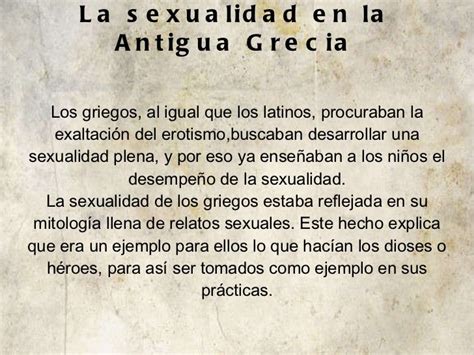 La Sexualidad En La Antigua Grecia