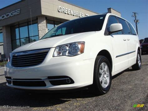 Stone White Chrysler Town Country Touring Photo