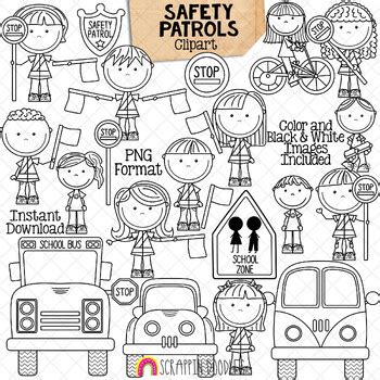 Safety Patrols ClipArt School Patrol Crossing Guard Traffic Control