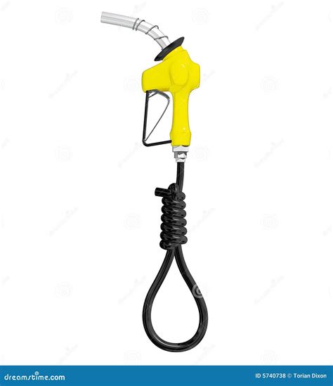 Gas Pump Hose Ii Royalty Free Stock Photos Image 5740738