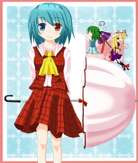 Safebooru Blue Eyes Blue Hair Cosplay Costume Switch Green Hair Heart