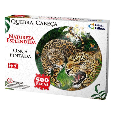 Quebra Cabeças 1500 - Coleção 3 Quebra Cabeças Redondos 1500 Peças - Pais & Filhos você ...