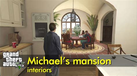 Michael's Mansion (interior day tour) | GTA V - YouTube