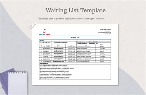 Class List Templates Free Printable Seasonal Class List Template Word ...