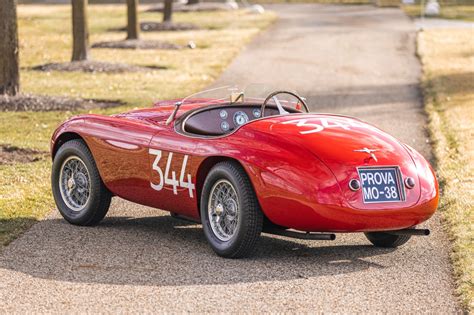 A Subasta Uno De Los Ferrari Mm Touring Barchetta Construidos