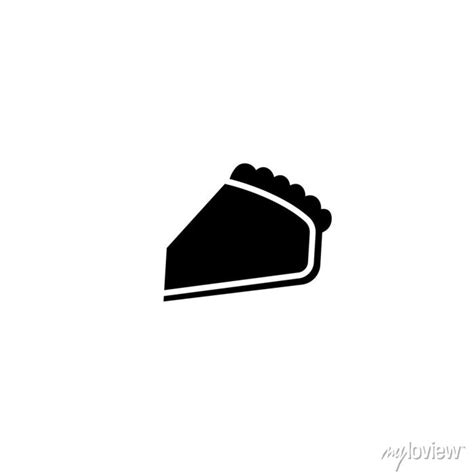 Key Pie Silhouette Icon Clipart Image Isolated On White Background