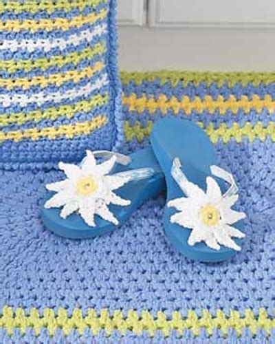 Summer Fun Flip Flops Pattern Collection Cre8tion Crochet