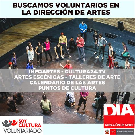 INFOARTES PRIMERA CONVOCATORIA PROGRAMA SOY CULTURA VOLUNTARIADO 2017