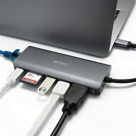 Wiwu Alpha Type C To In Usb C Hub Appleme