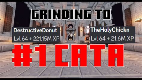 Grinding For 1 CATA LVL Hypixel Skyblock YouTube