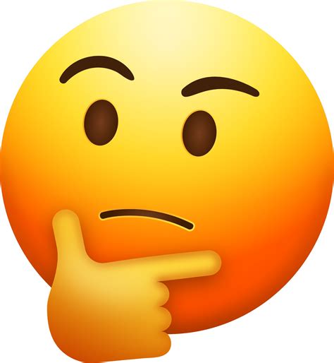 Thinking Emoji Png Images Png All