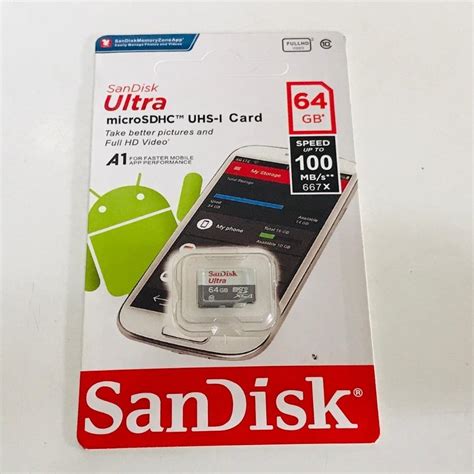 Thẻ Nhớ SanDisk MicroSD Ultra Class 10 64GB Chính hãng