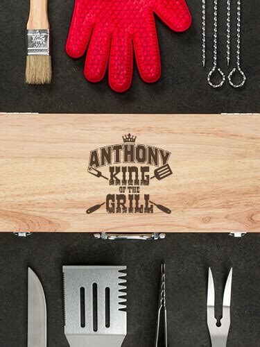 Personalized Grilling Sets Custom BBQ Sets 10 Pieces