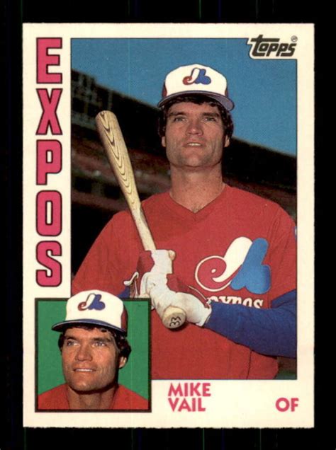 1984 Topps Tiffany 766 Mike Vail NM NM Expos 232571 EBay