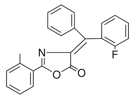 4 2 FLUORO PHENYL PHENYL METHYLENE 2 O TOLYL 4H OXAZOL 5 ONE