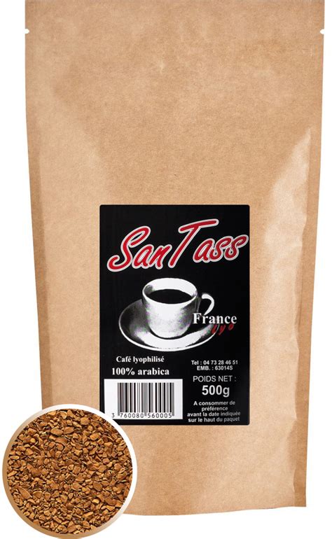 San Tass Café Soluble 100 Arabica Cash Café