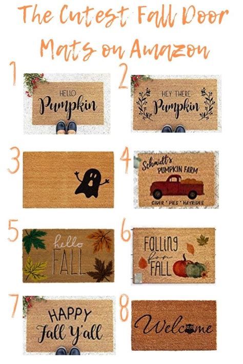 27 of the cutest Fall & Winter Door Mats - Steph Read Blog