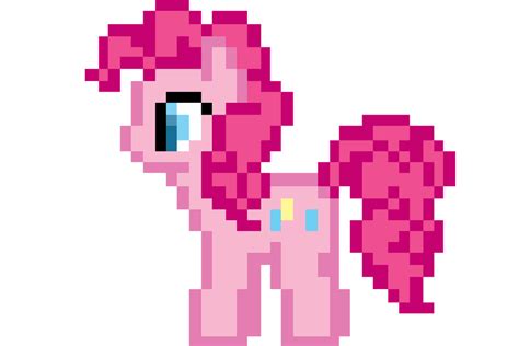 Pixel Pony Pinkie Pie By Lemopav On Deviantart