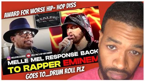 Melle Mel S Response To Eminem S Latest Diss Reaction Youtube