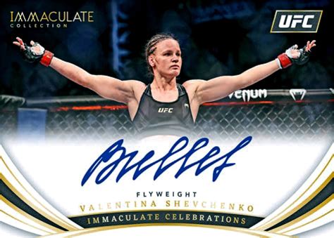 2022 Panini Immaculate UFC Trading Cards Checklist