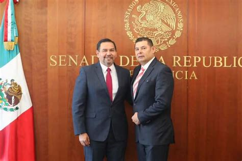 Se reúne Cruz Pérez Cuéllar con presidente del Senado se vienen cosas