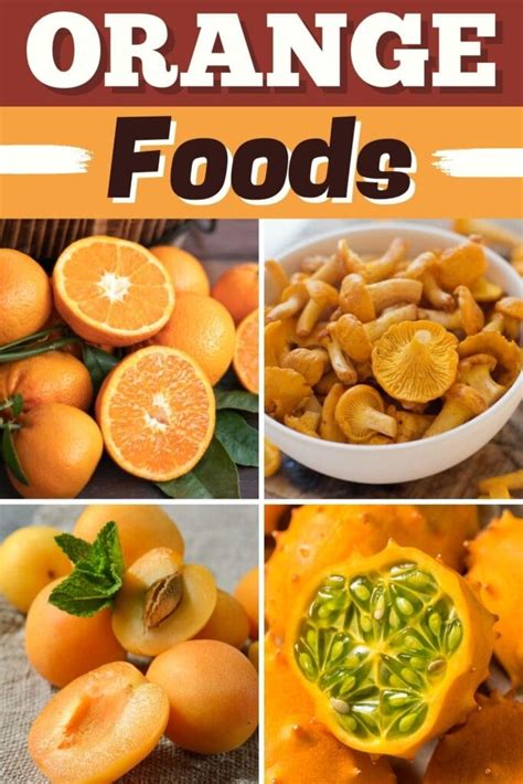 30 Orange Foods Fruits Vegetables And More Insanely Good