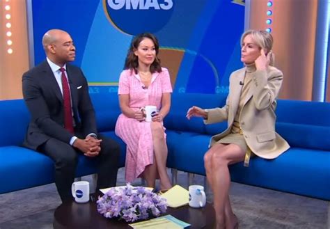 Gma3 Star Dr Jennifer Ashton Flaunts Her Oiled Up Legs In Mini Skirt