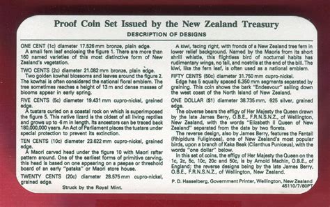 Neuseeland New Zealand Cent Dollar Neuseeland Kms Dollar