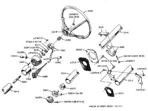 Steering Column 1972 F100 Automatic