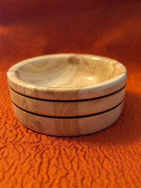 Carved Wooden Decorative Bowl - Etsy