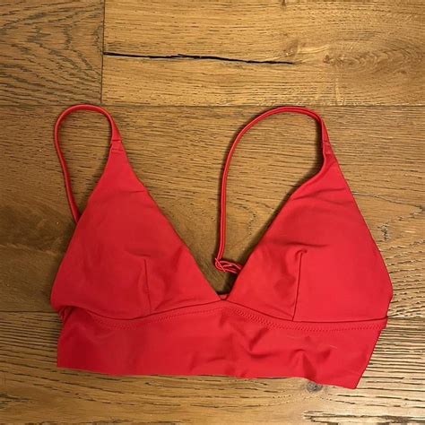 Free Shipping Aerie Triangle Bikini Top Depop