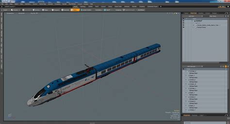 3D Amtrak Alstom Avelia Liberty Train TurboSquid 2089630