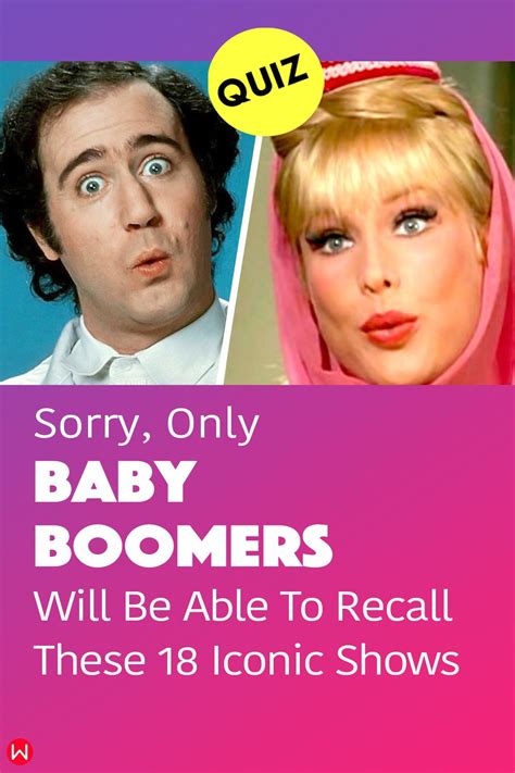 Sorry Only Baby Boomers Will Be Able To Recall These Iconic Shows