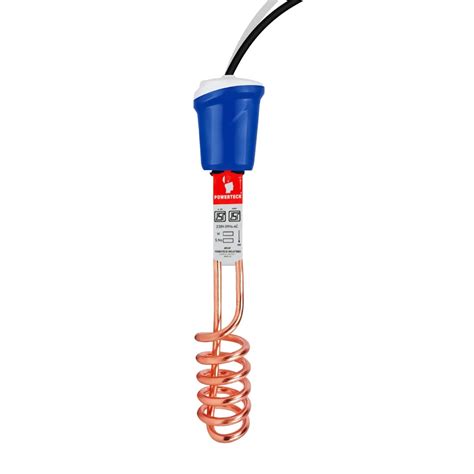 POWERTECK 1500 Watt Immersion Water Heater Copper Wire With Shock