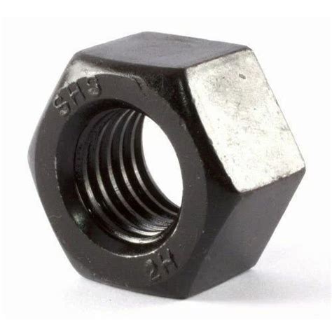 Metallic Grey Mild Steel Hex Nut Shape Hexagon At Rs Kilogram In