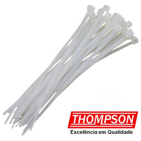 Abra Adeira De Nylon Branca X Mm Unidades Thompson