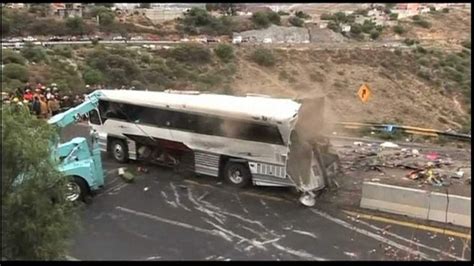 At Least 16 Killed In Mexico Bus Crash | World News | Sky News