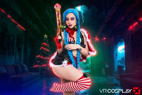 Jinx Christmas A Xxx Parody Vrcosplayx Virtual Reality Sex Movies