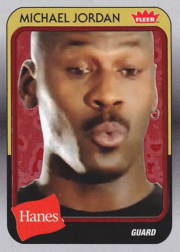 2018-19 Fleer Hanes Michael Jordan Checklist, Promotion & Cards Info