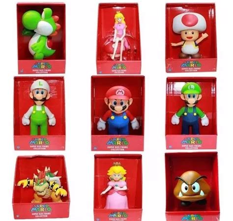 Boneco Super Mario Bros Kart 64 Grande Coleção Personagens R 60 em São