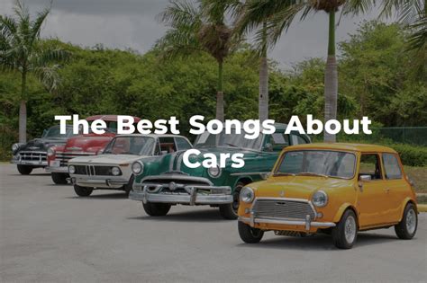 31 Of The Best Songs About Cars