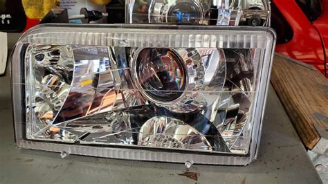1992 1996 Ford F150 F350 Bronco Obs Hid Projector Retrofit Headlight Kit