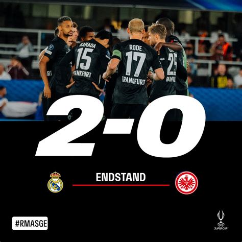 Eintracht Frankfurt On Twitter Schluss Niederlage Und Trotzdem