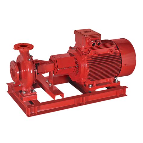 Power Source Electric Fire Pump For Industrial Capacity Lpm 1900