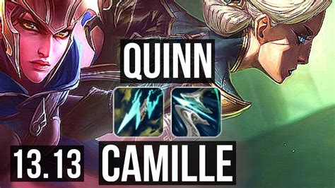 QUINN Vs CAMILLE TOP 8 0 2 2 3M Mastery 1300 Games Legendary