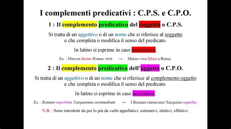 Condurre Realizzazione Rel Esercizi Complementi Predicativi Come